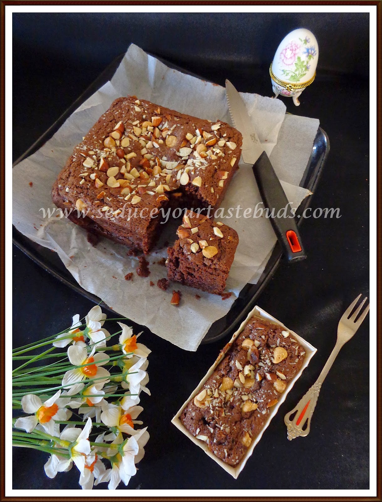 Eggless Chocolate Fudge Brownies Seduce Your Tastebuds