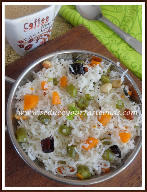 Vegetable Sevai South Indian Style Rice Noodles With Vegetables