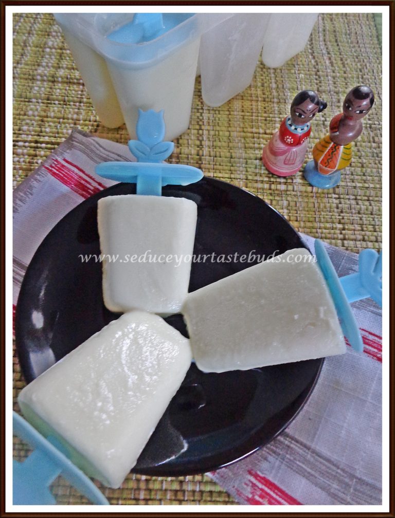 vanilla milk popsicles