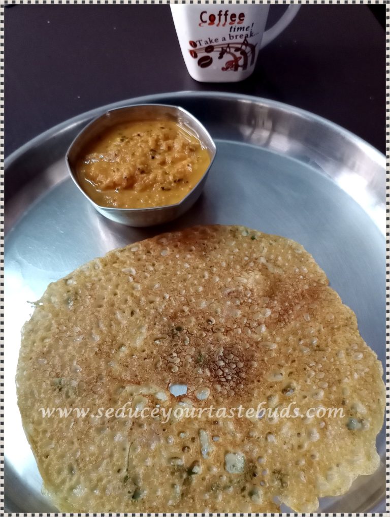 Karacha Maavu Dosai Instant Dosai Recipe Seduce Your Tastebuds