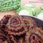 Bittergourd crisps