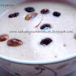 Brown rice phirni