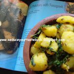 Baby potatoes with fenugreek