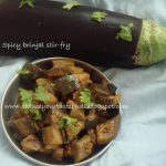 Spicy brinjal curry
