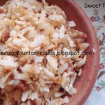 Sweet Poha-A tasty dish for kids on childrens day..