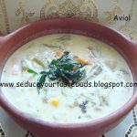 Aviyal-A medley of vegetables in a spicy coconut sauce…