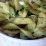 Liangban huanggua –Chinese cold cucumber salad