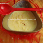 Saffron-apple rabri