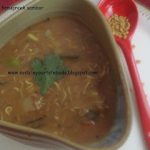 Sprouted fenugreek sambar