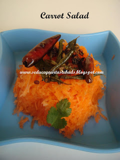 Carrot Salad-Indian Style…