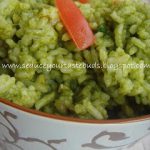 Garlicky Spinach Rice
