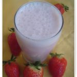Strawberry Lassi-A delightful combo of yogurt and luscious strawberries!!!!!