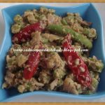 Beans in peanut sauce