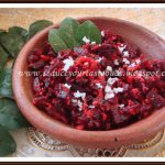 Simple Beetroot porriyal