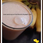 Choco Oats Banana Milkshake
