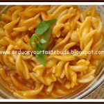 Microwave Tangy Tomato Pasta