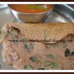 Ragi Adai With Herbs