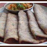 Purple Cabbage-Tofu Parathas -Stuffed Paratha Series #4