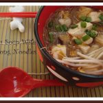 Tofu Soup with Moong Noodles