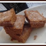 Microwave Eggless Chocolate Brownies with Banana
