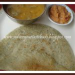 Sprouted Moong Dosa