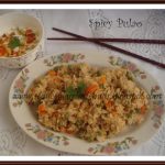 Microwave Spicy Pulao