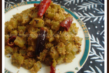 Uchche Posto Jhuri | Bengali bittergourd curry in Poppy Seed Paste