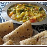 Paneer Ajwain Paratha & Vegetable Dal