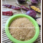 Spice Mix For Vaangi Bhaath / Brinjal Rice