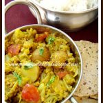 Aloo Phool Kopir Tarkari | Bengali Potato Cauliflower Curry