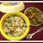 Carrot Peas Rice | Kid’s Lunch Box Recipe