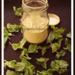 Pudina Paruppu Podi | Mint – Lentil Spice Mix