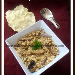 Vaangi Bhaat | Brinjal Rice