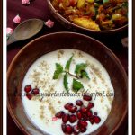 Aloo Anaar Raita | Potato Pomegranate Raita
