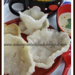 Javarisi Vartal | Sabakki Sondegay | Sundried Sago Crisps