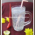 Basil Seed Lemonade