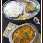 Chettinad Saiva Meen Kuzhambu | Chettinad Vegetarian Fish Curry & Vegetarian Fish Fry