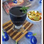 Butterfly Pea Flower Drink from Thailand Served Two Ways…