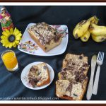 Banana Oats Swirl [Quick] Bread