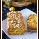 Eggless Mango Tutti Frutti Cake