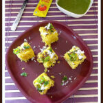 Sweet Corn Rawa Dhokla