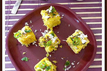 Sweet Corn Rawa Dhokla