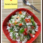 Salata Baladi | Egyptian Vegetable Salad