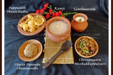 A Simple Breakfast Platter from Kerala