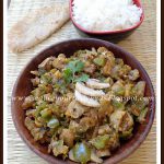 Masala Mushroom-Capsicum Curry