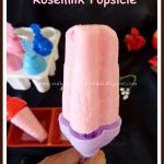 Rose milk Popsicle