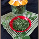 Homemade Kasuri Methi | How to Dry Fenugreek Leaves in the MW