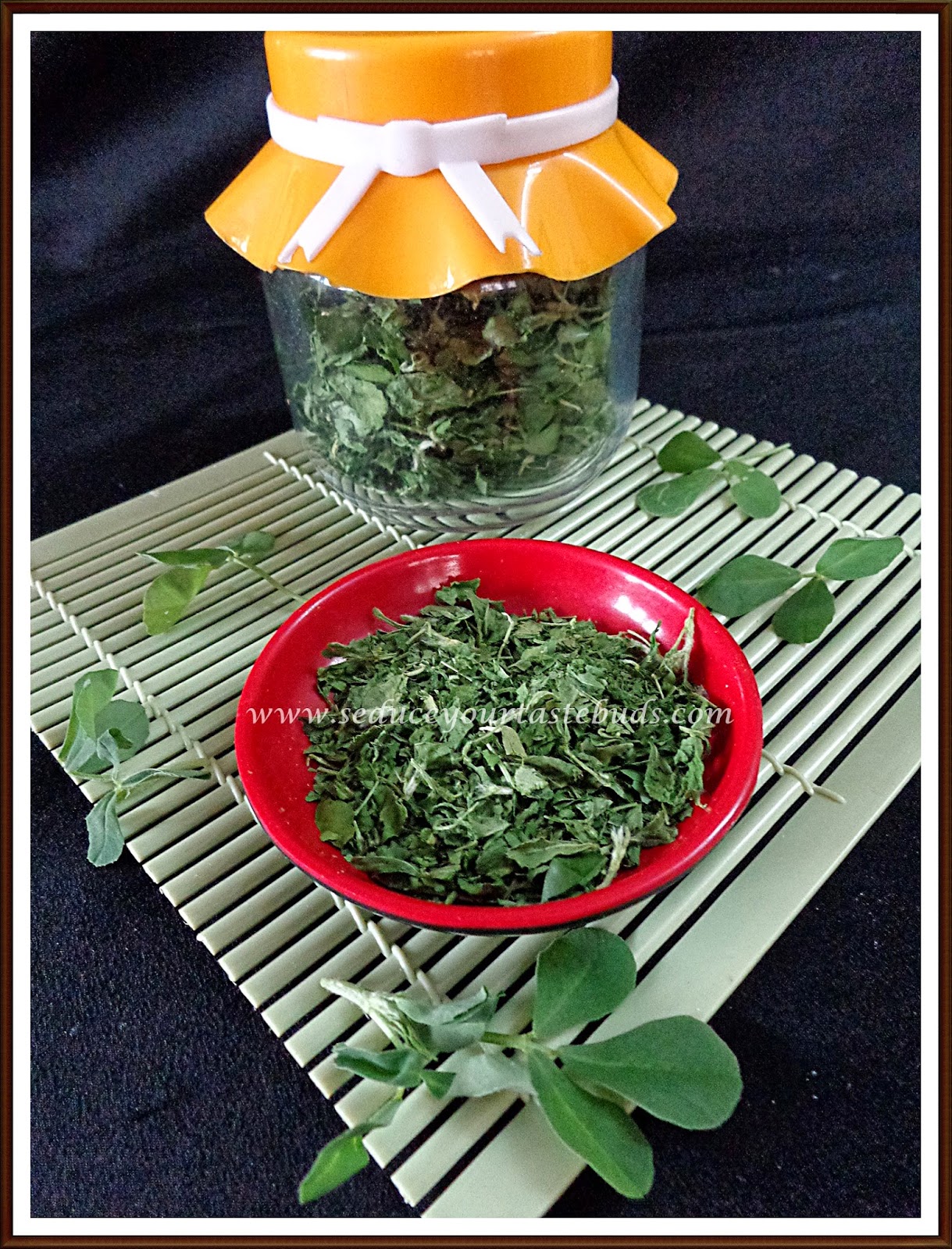 Homemade Kasuri Methi How to Dry Fenugreek Leaves in the MW