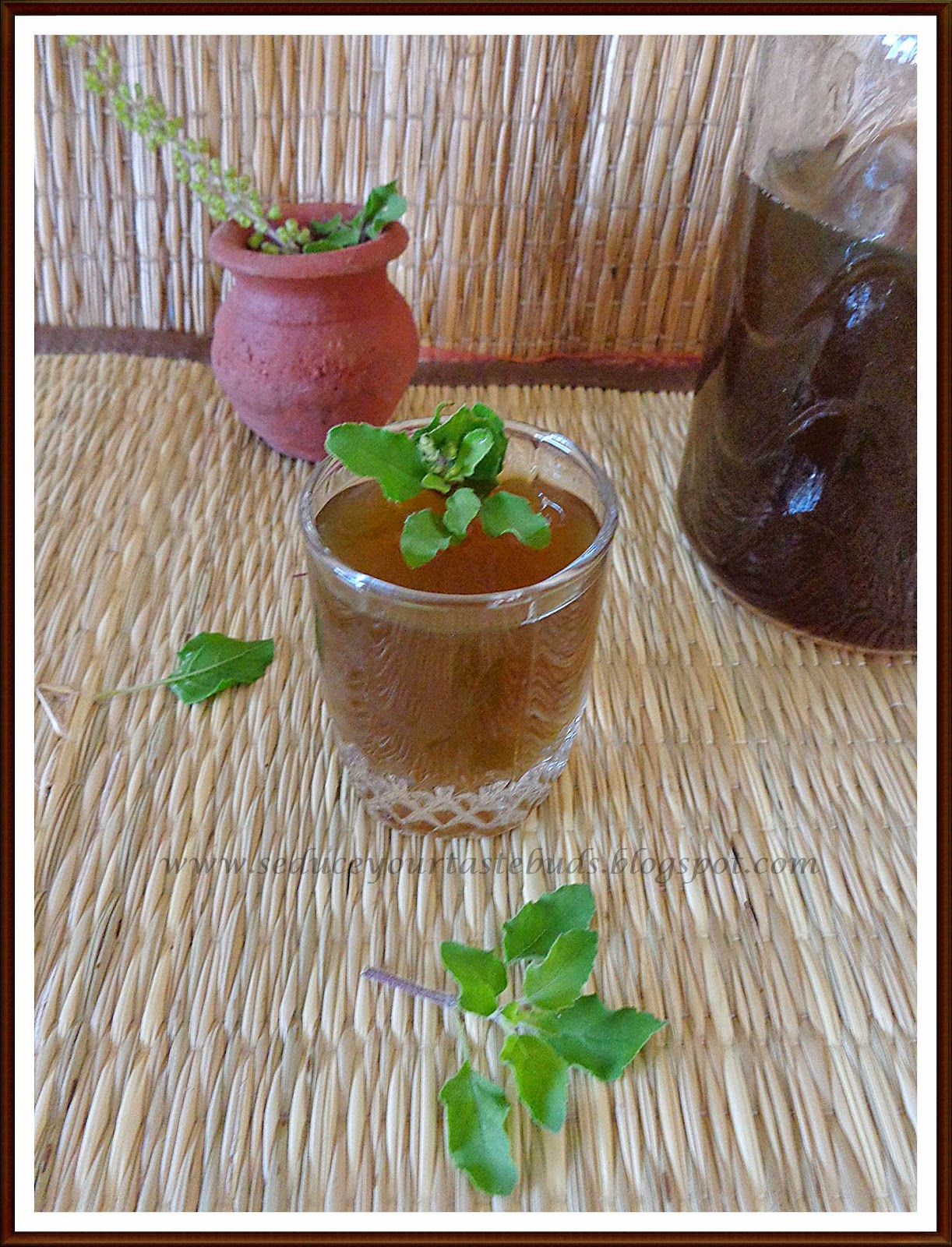 Thulasi Kashayam Holy Basil Tea for Cough and Cold Seduce Your