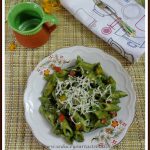 Pasta in Spinach sauce